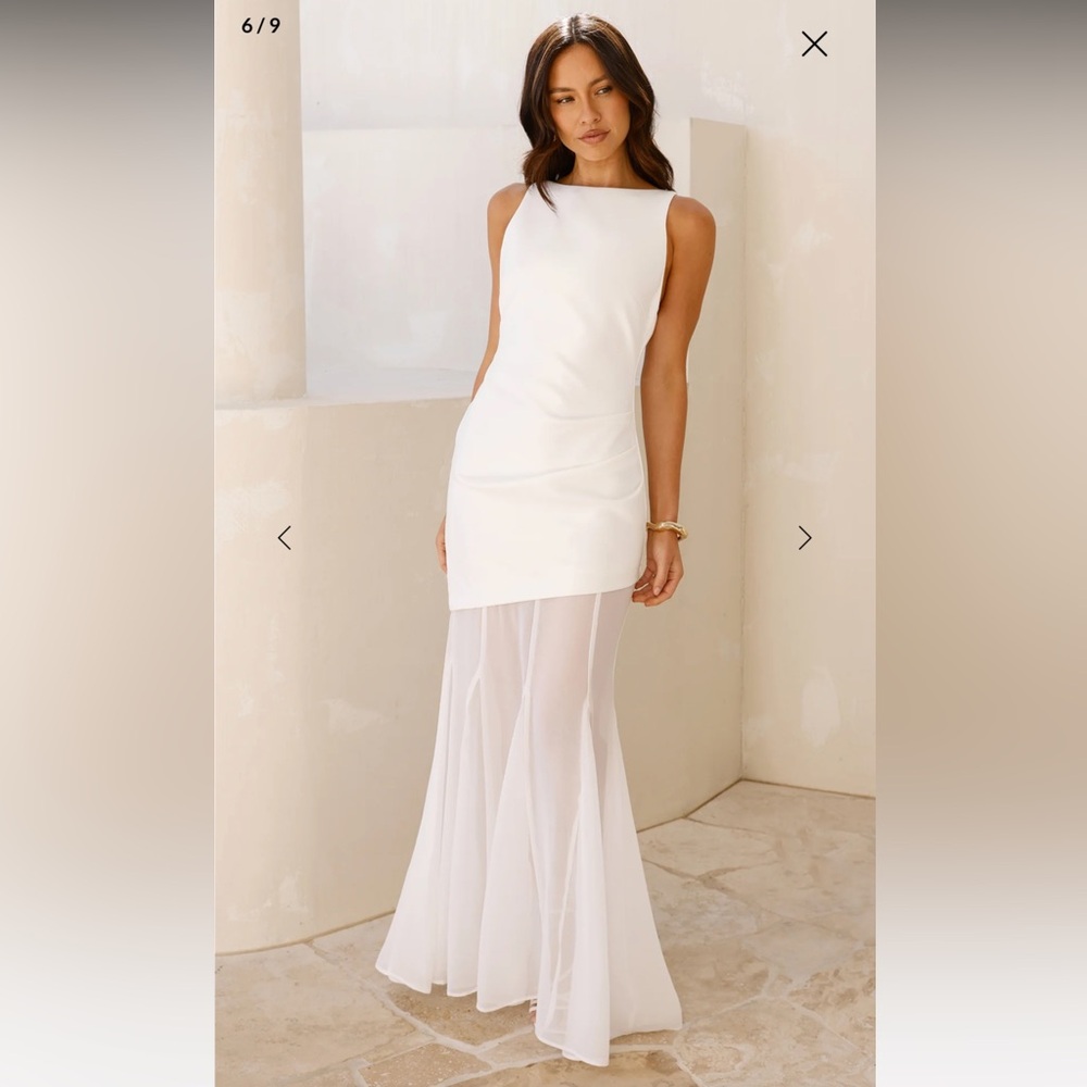 Hello Molly MODERN ART MAXI DRESS - Picture 6 of 9